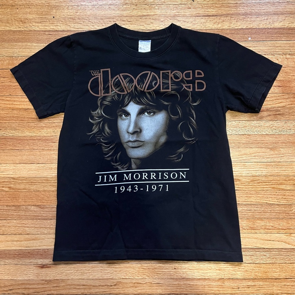Vintage The Doors Jim Morrison T-Shirt / 90s / Bootleg / Single Stitch / Medium